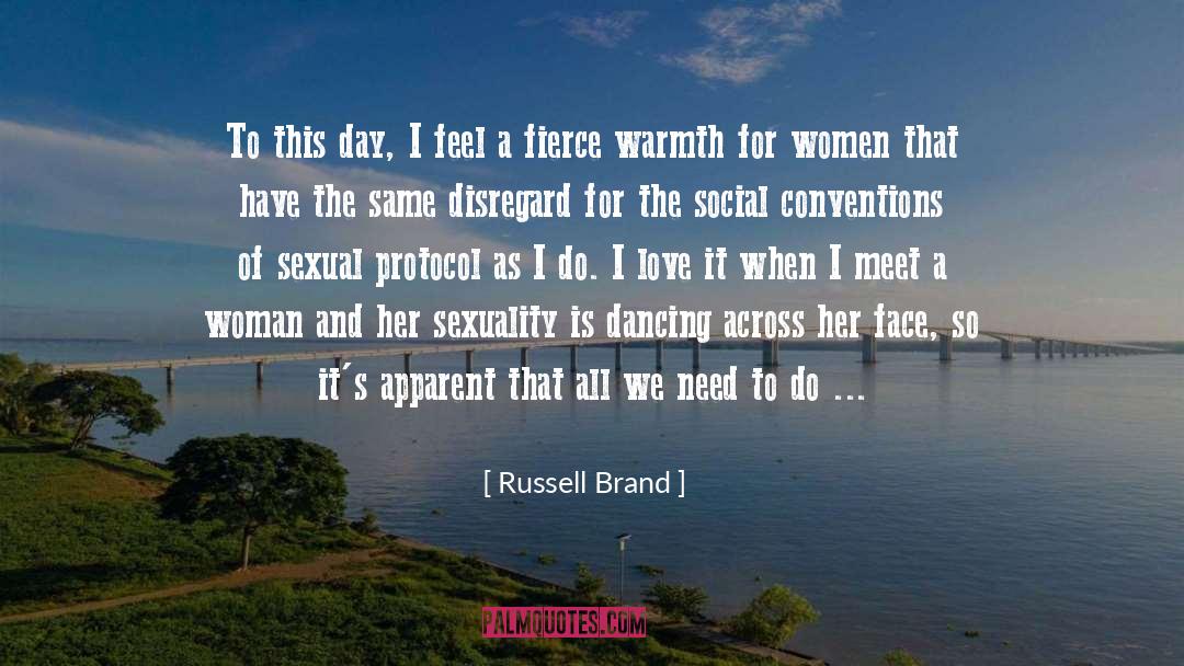 Funny Women quotes by Russell Brand