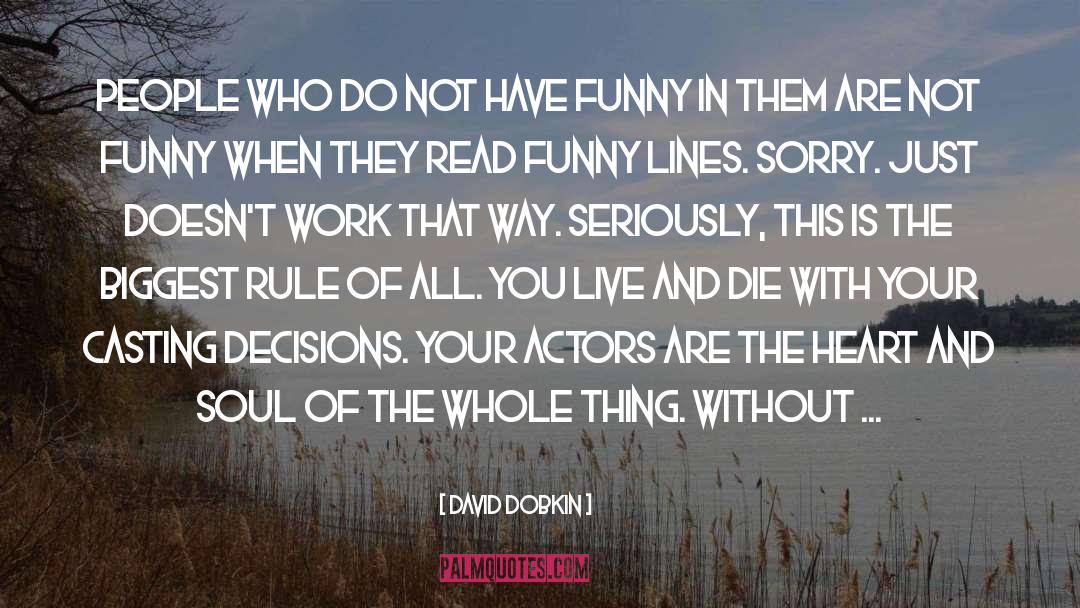 Funny Work quotes by David Dobkin