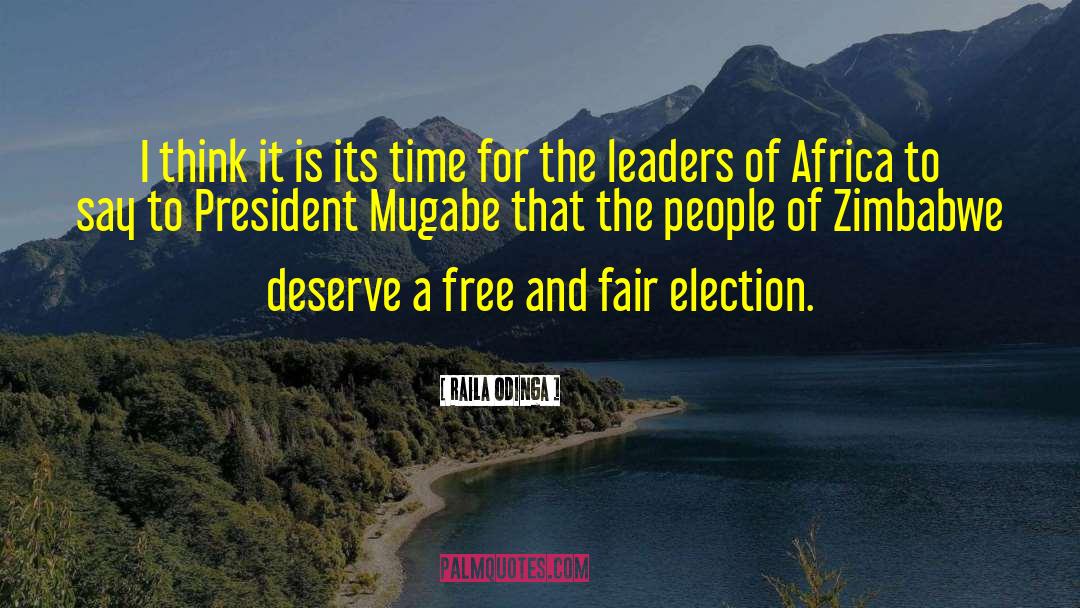 Funny Zimbabwe quotes by Raila Odinga