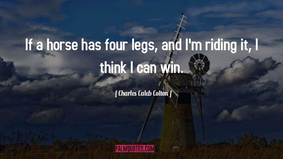Fur And Four Legs quotes by Charles Caleb Colton