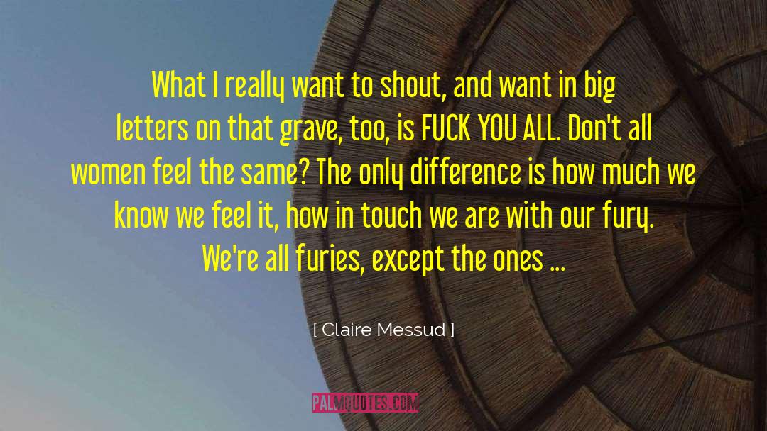 Furies quotes by Claire Messud