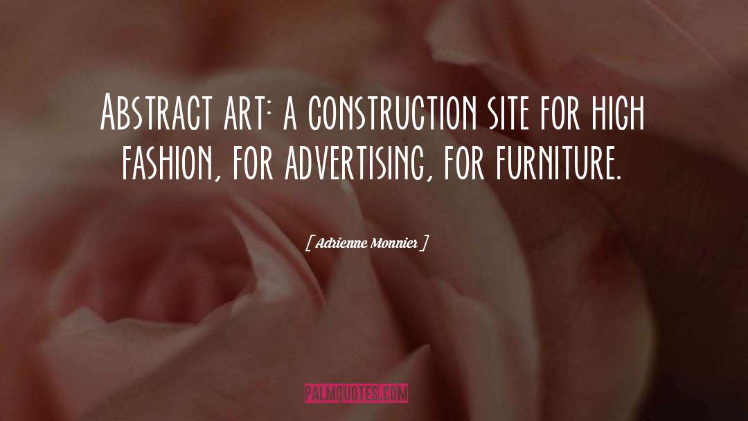 Furniture quotes by Adrienne Monnier