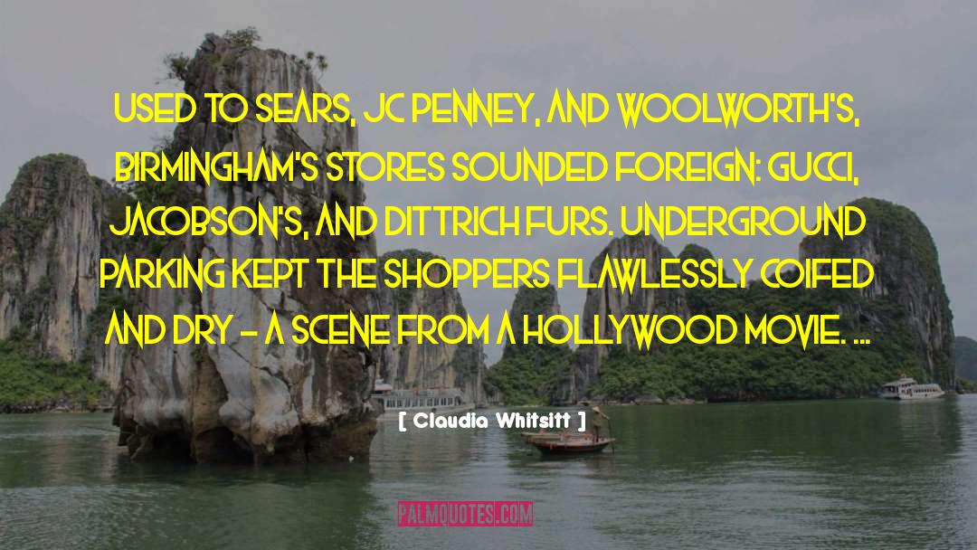 Furs quotes by Claudia Whitsitt