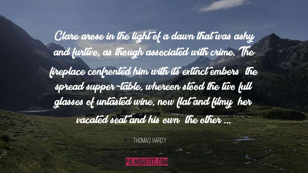Furtive quotes by Thomas Hardy