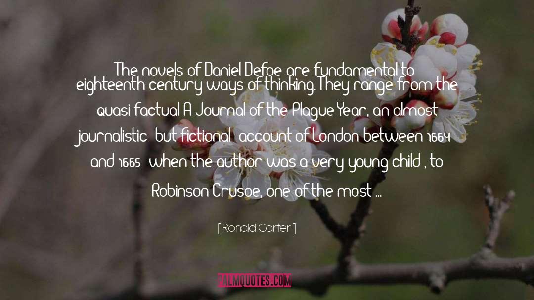 Furture Telling quotes by Ronald Carter