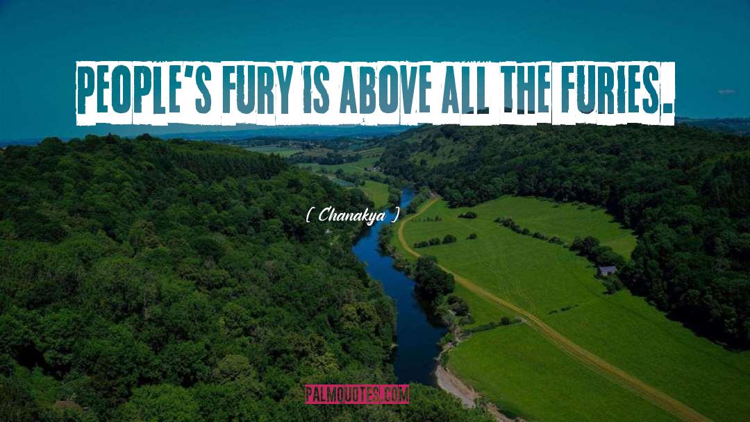 Fury quotes by Chanakya