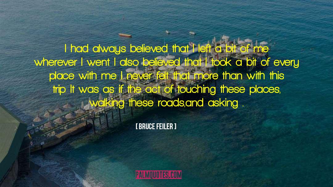 Fused quotes by Bruce Feiler