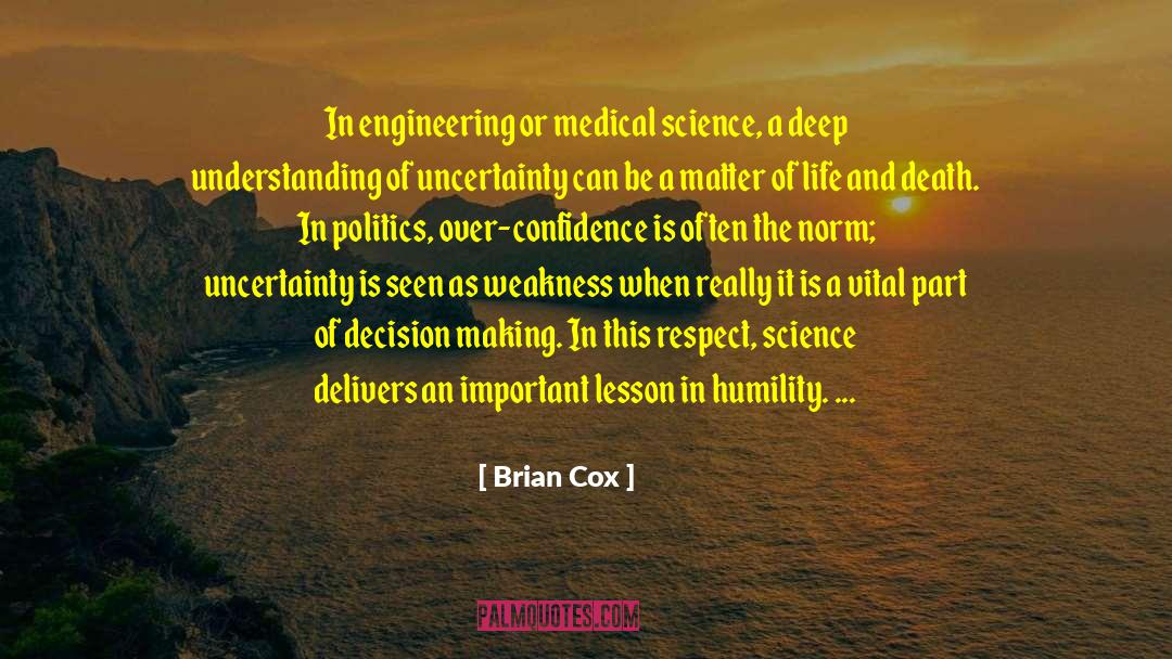 Fusion Politics quotes by Brian Cox