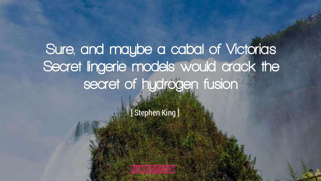 Fusion quotes by Stephen King