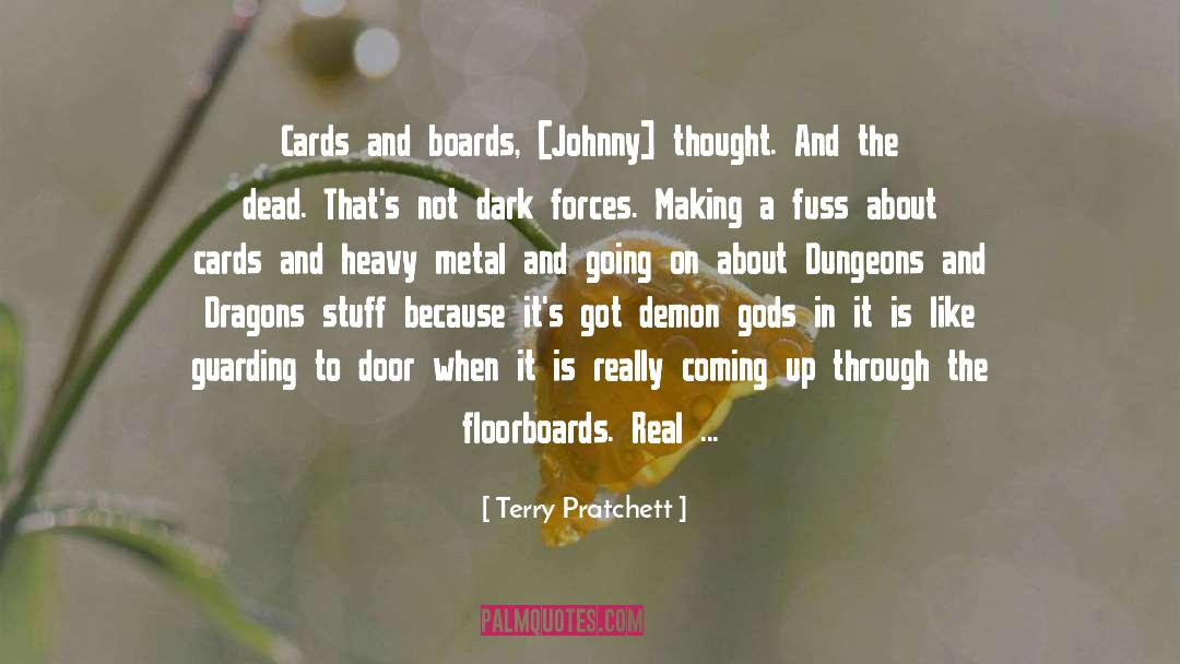 Fuss quotes by Terry Pratchett