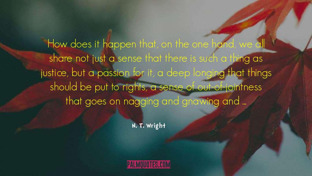 Fussing quotes by N. T. Wright