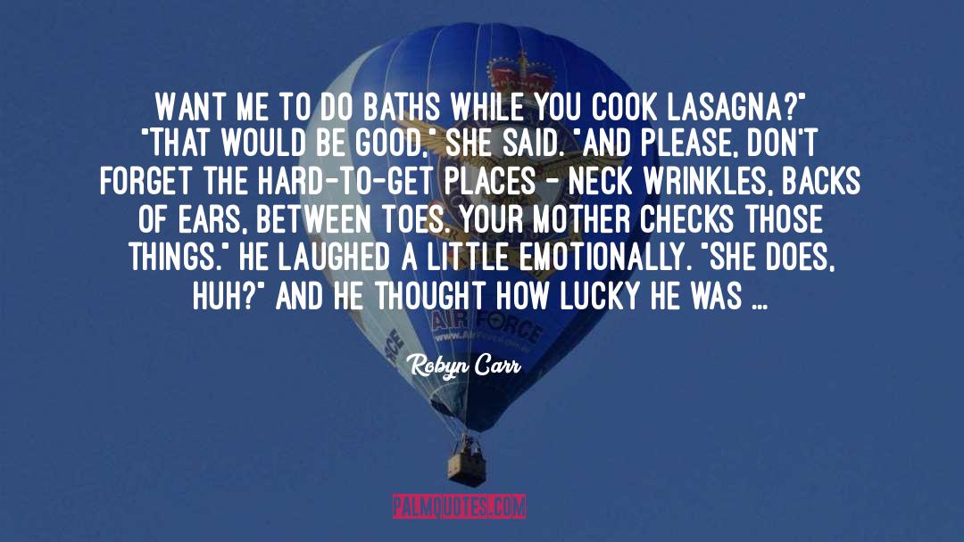 Fussy quotes by Robyn Carr