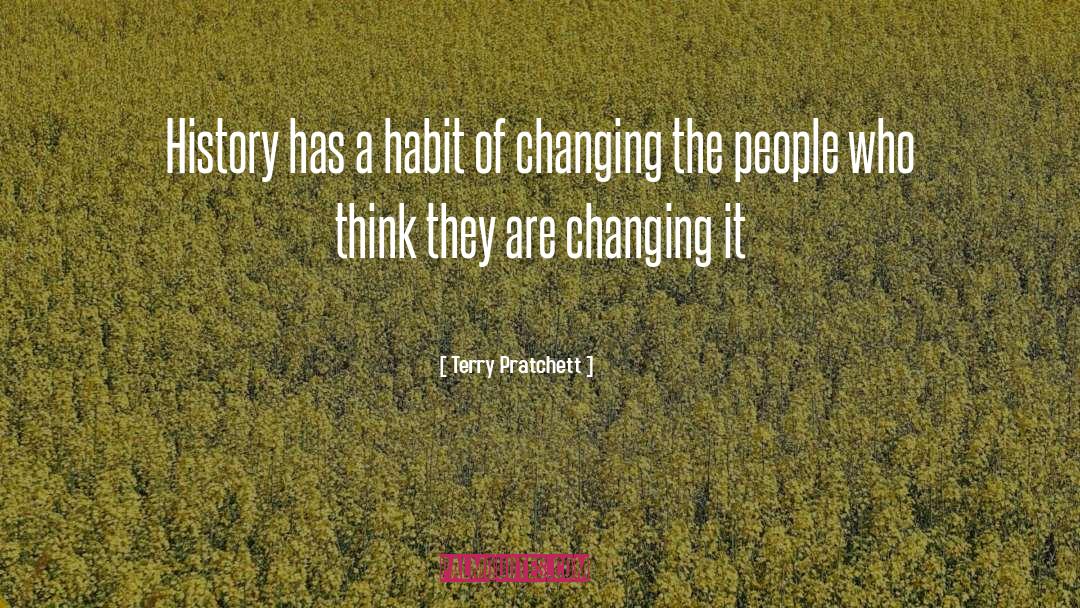 Futility Hipocrisy Thinking quotes by Terry Pratchett