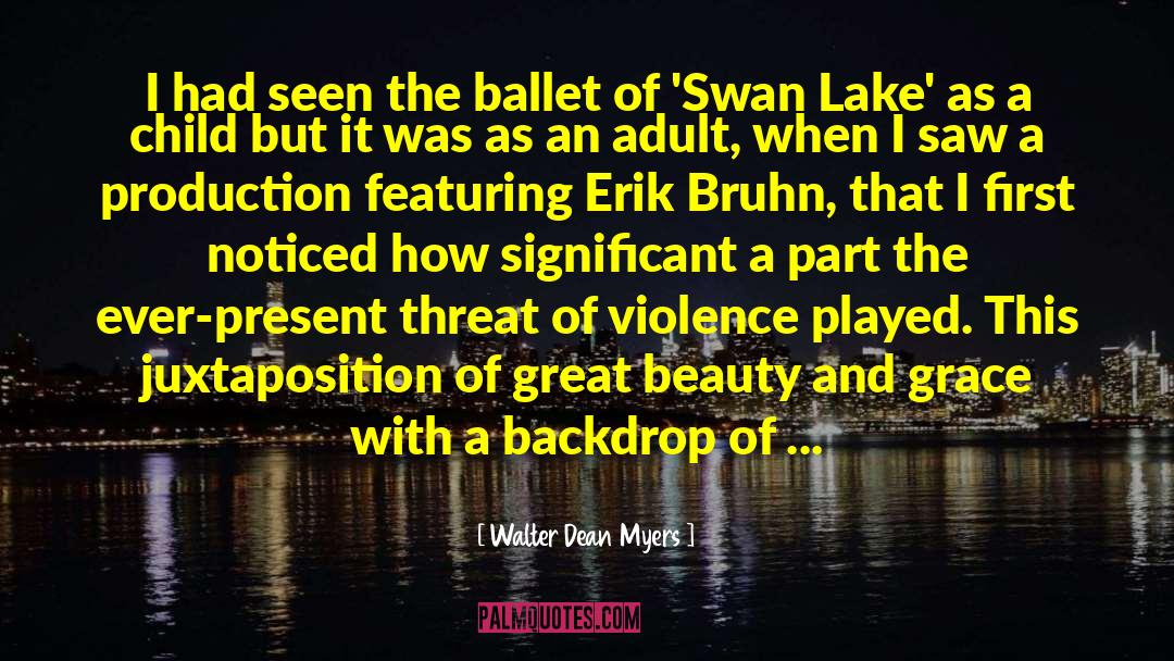 Futility Of Violence quotes by Walter Dean Myers