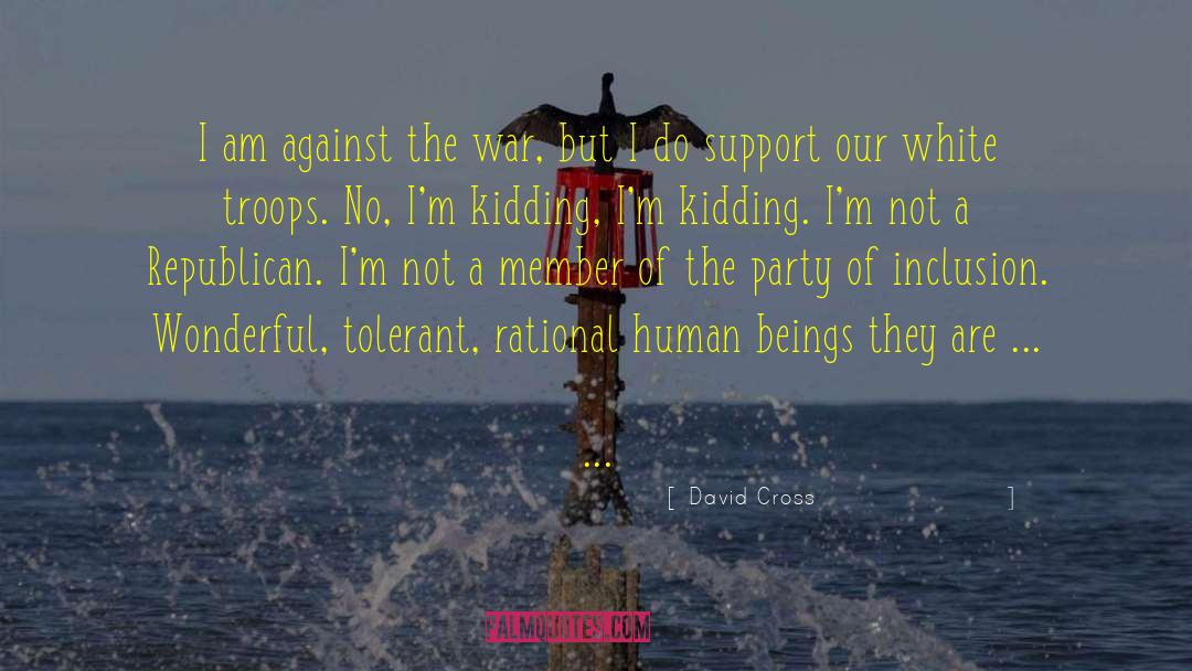 Futility Of War quotes by David Cross