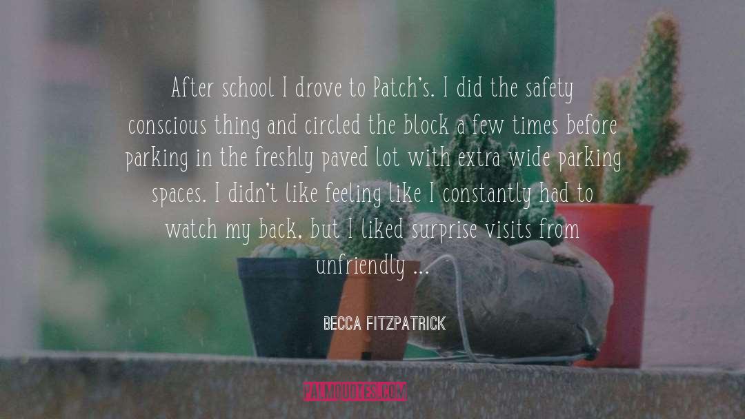 Futura Extra Bold quotes by Becca Fitzpatrick