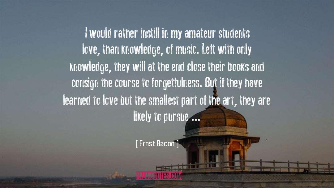 Future Book quotes by Ernst Bacon