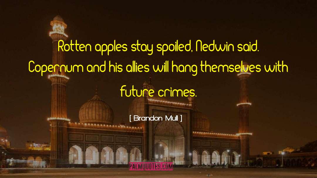 Future Crimes quotes by Brandon Mull