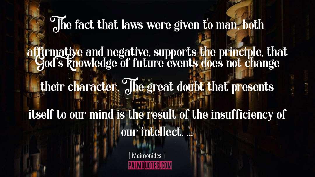 Future Events quotes by Maimonides