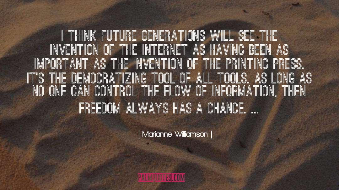 Future Generation quotes by Marianne Williamson