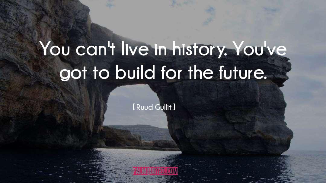 Future History quotes by Ruud Gullit