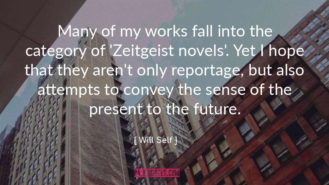 Future Hope quotes by Will Self