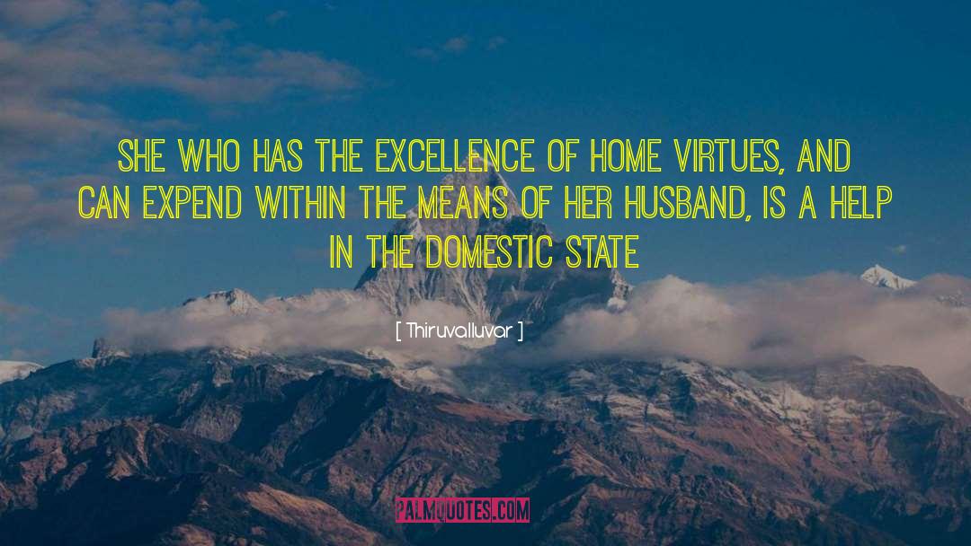 Future Husband And Wife quotes by Thiruvalluvar