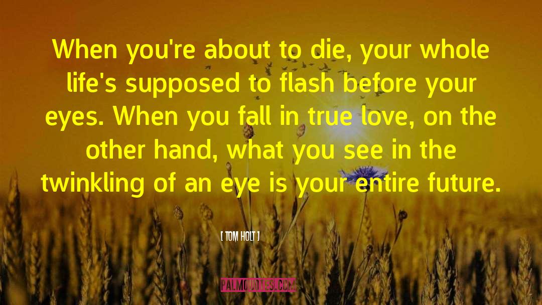 Future Love quotes by Tom Holt