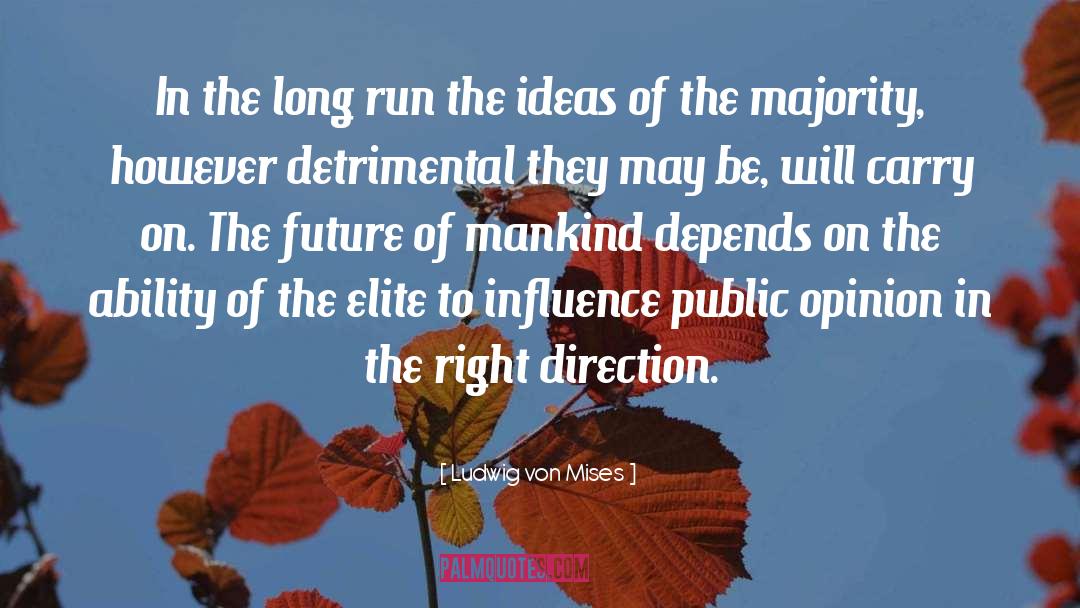 Future Of Mankind quotes by Ludwig Von Mises