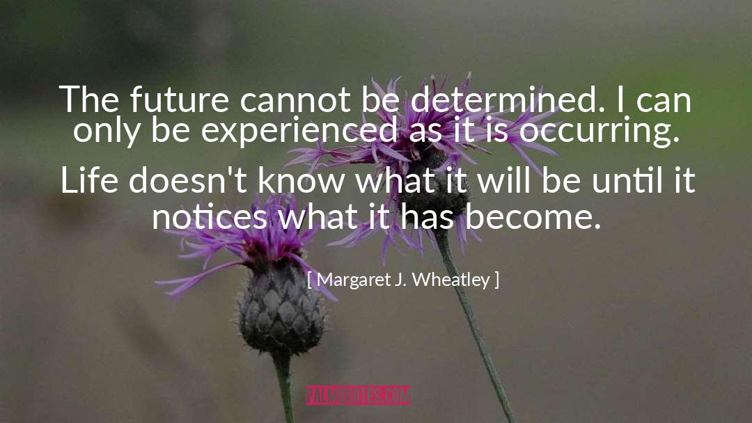 Future Present quotes by Margaret J. Wheatley