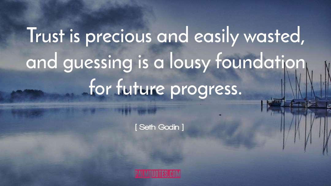Future Progress quotes by Seth Godin