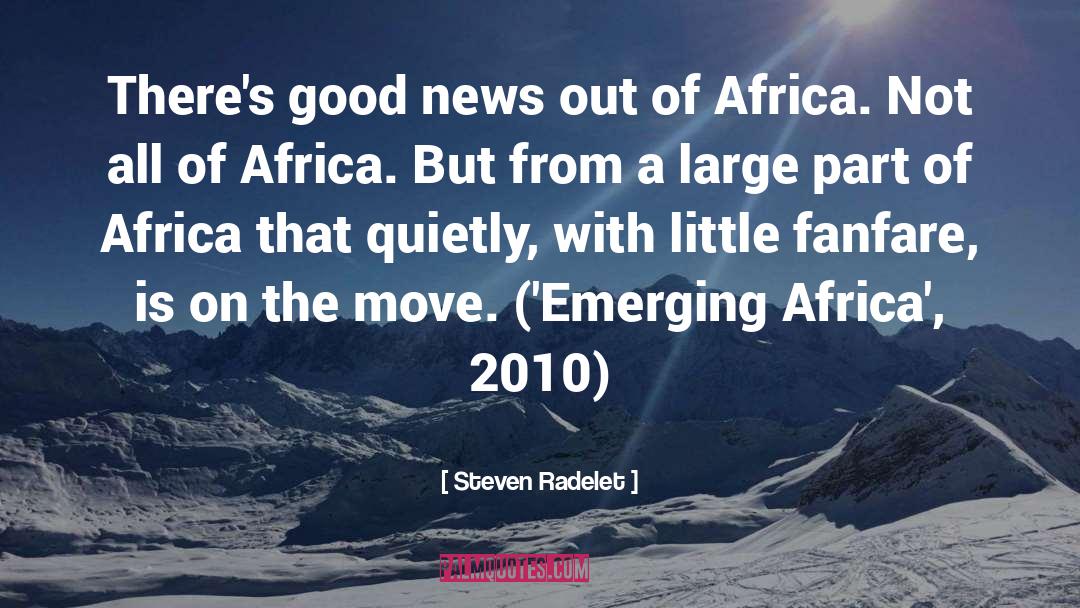 Future Proofing Africa quotes by Steven Radelet