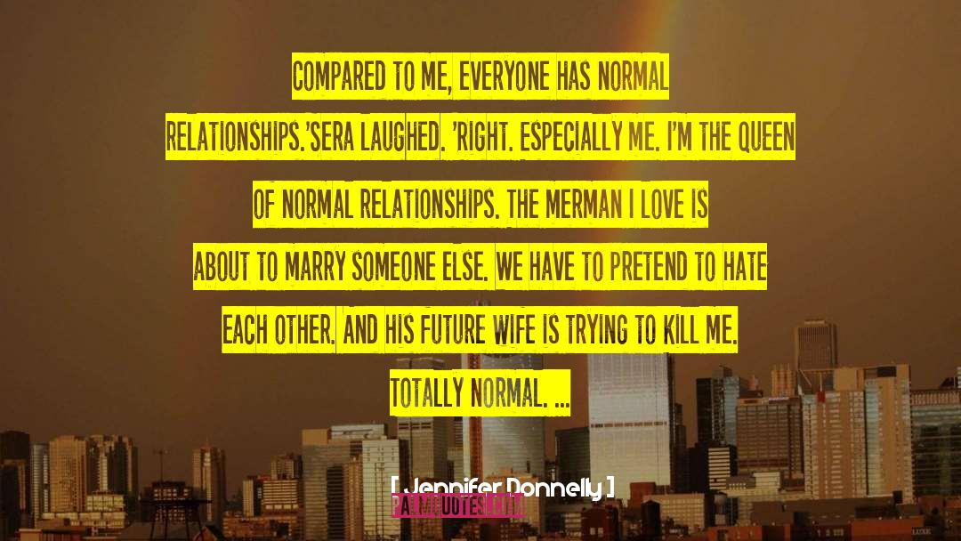 Future Wife quotes by Jennifer Donnelly