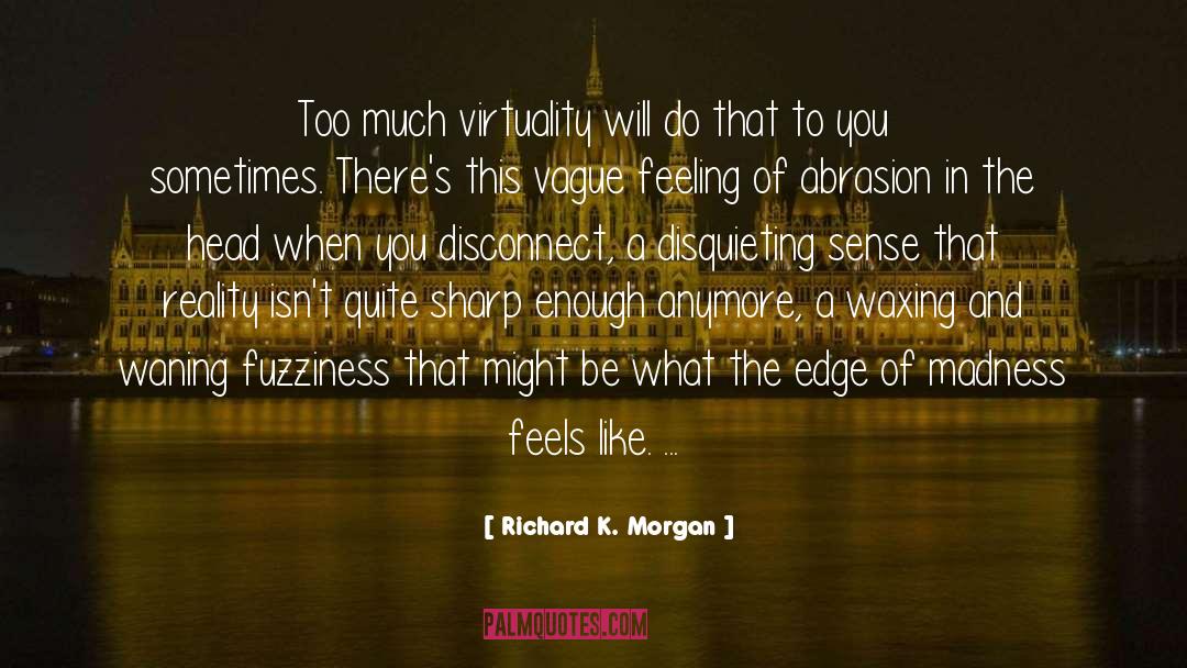 Fuzziness quotes by Richard K. Morgan