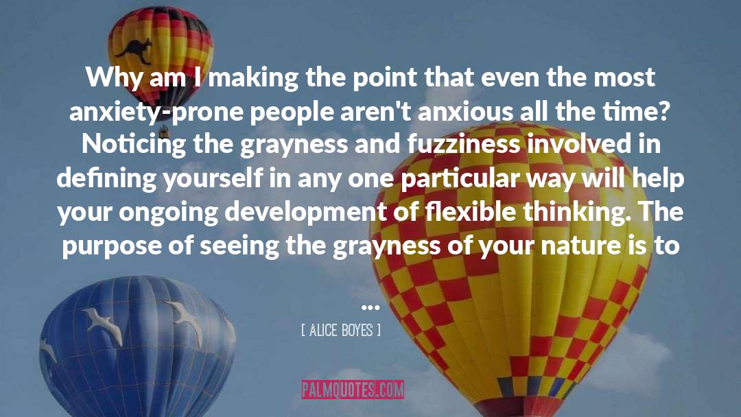 Fuzziness quotes by Alice Boyes