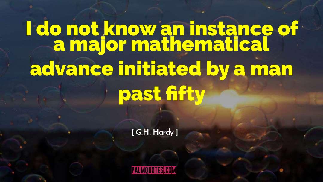 G H Hardy quotes by G.H. Hardy