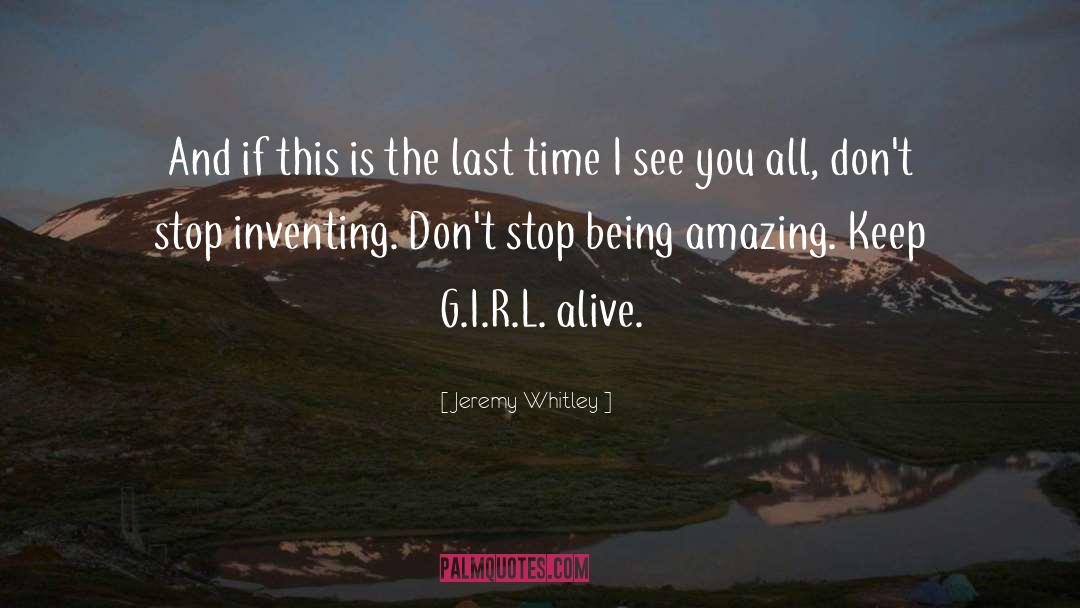 G I R L quotes by Jeremy Whitley