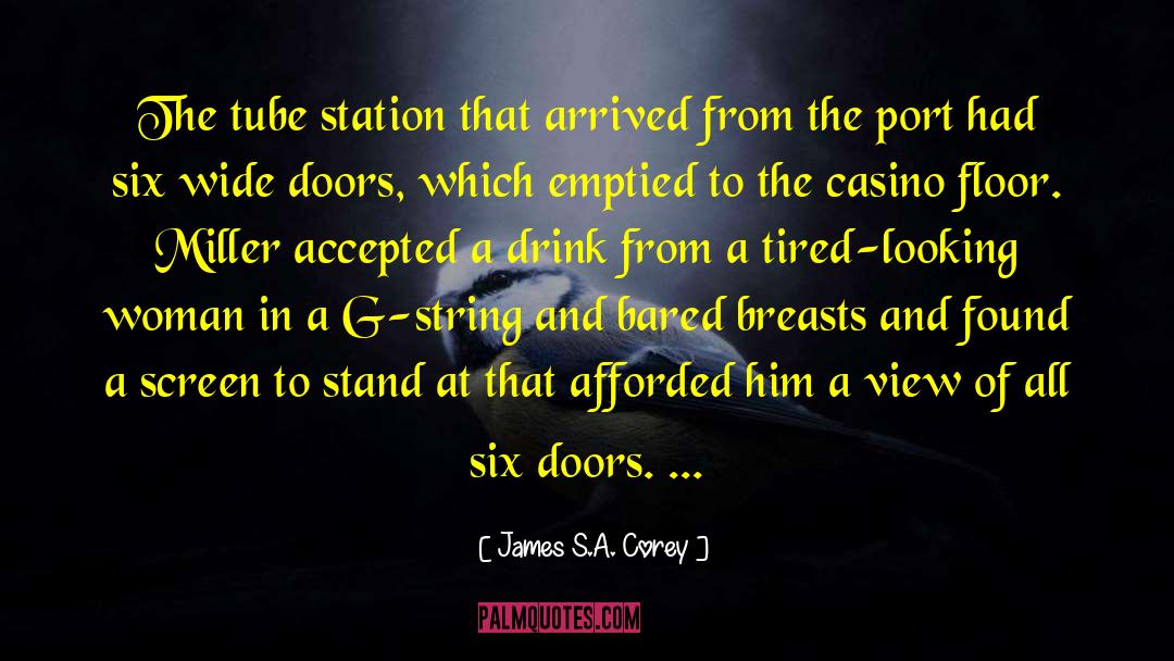 G String quotes by James S.A. Corey