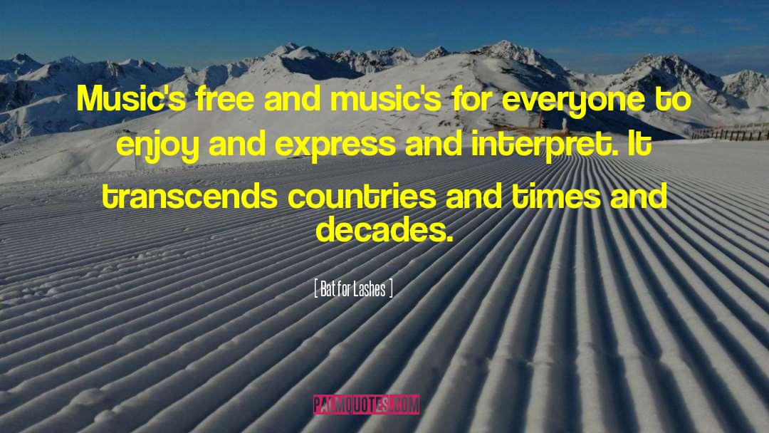G8 Countries quotes by Bat For Lashes