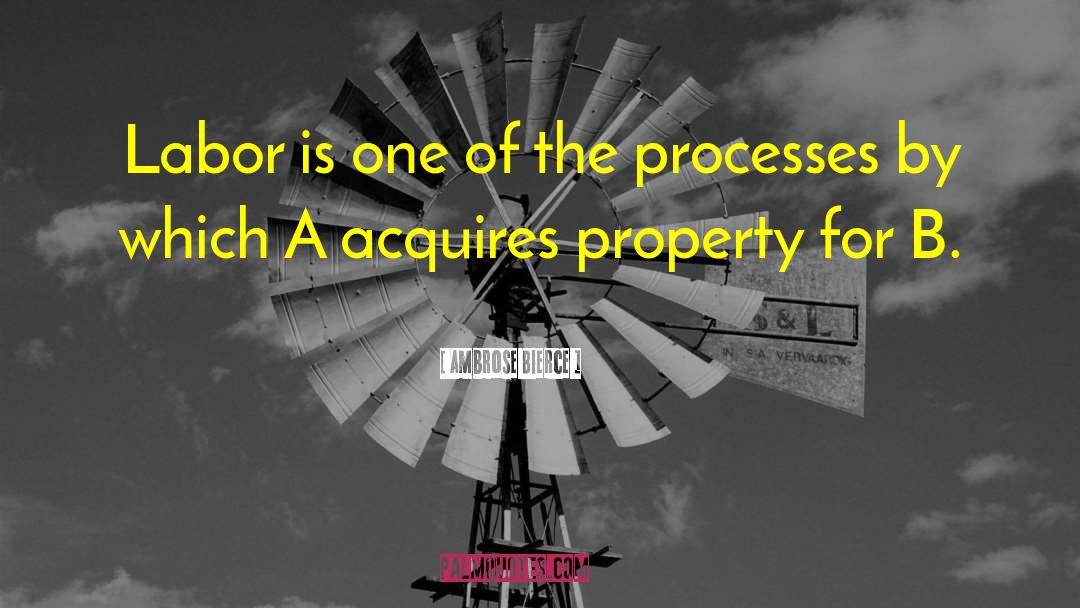Gabarra Property quotes by Ambrose Bierce