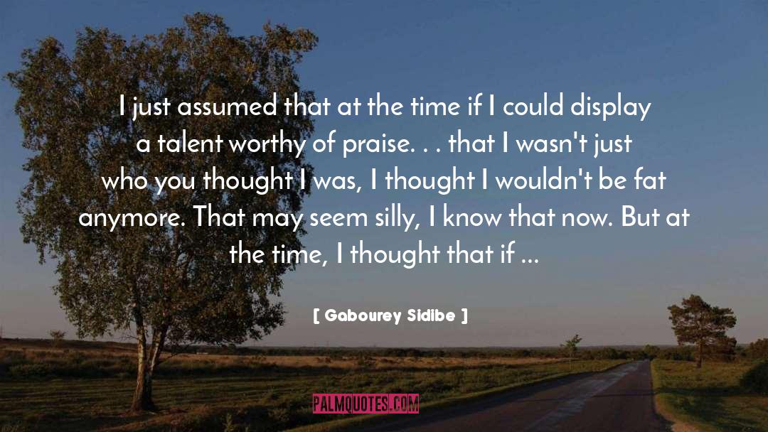 Gabby Gerhart quotes by Gabourey Sidibe