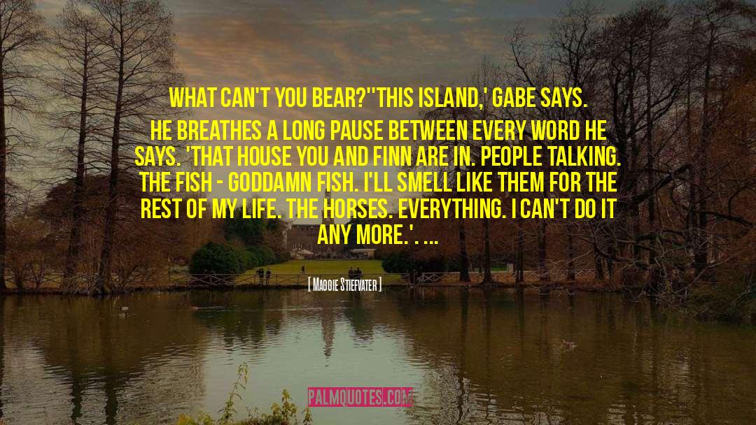 Gabe quotes by Maggie Stiefvater