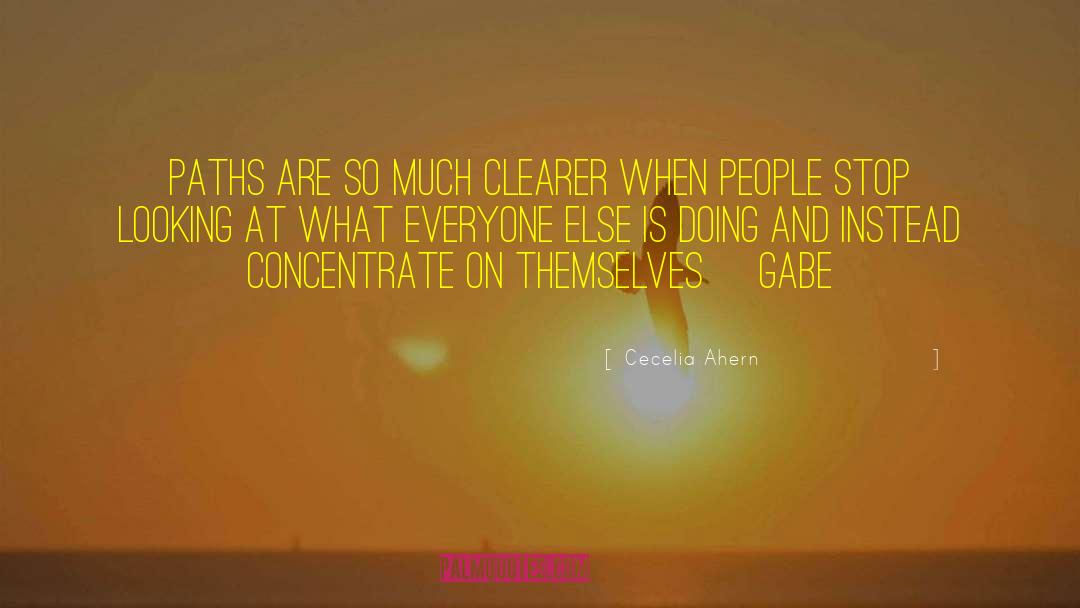 Gabe quotes by Cecelia Ahern