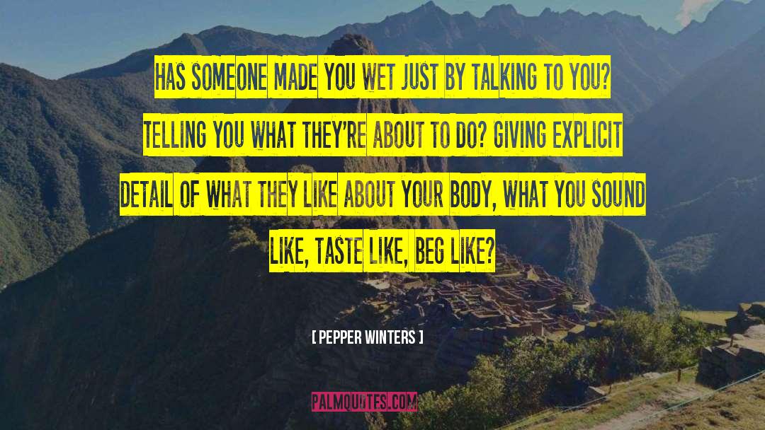 Gabe Winters quotes by Pepper Winters