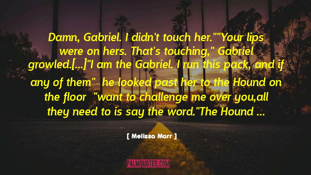 Gabriel Eze quotes by Melissa Marr
