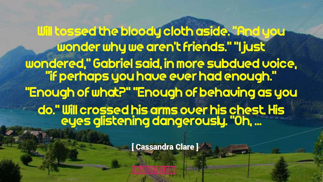 Gabriel Lightwood quotes by Cassandra Clare