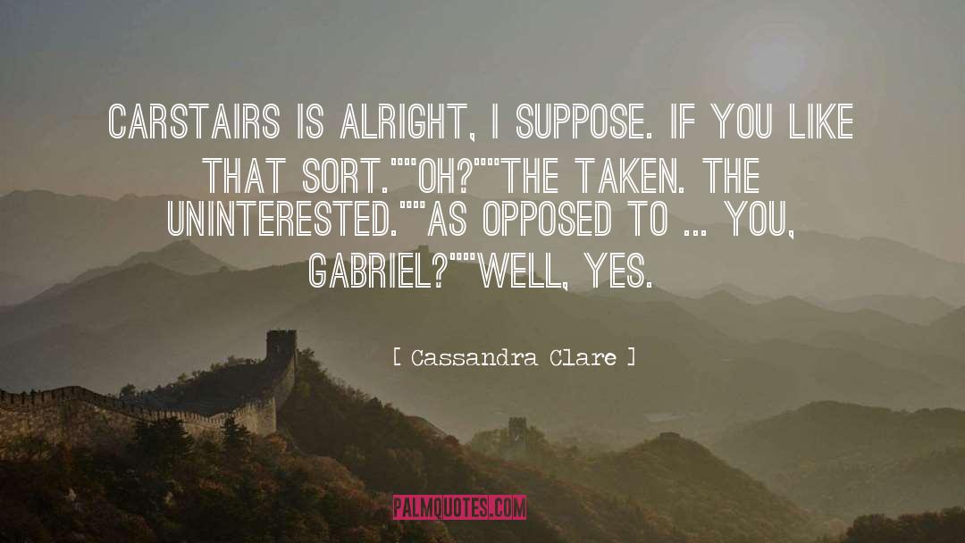 Gabriel Lightwood quotes by Cassandra Clare