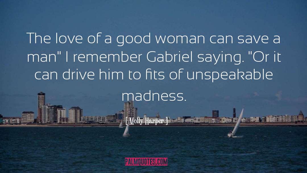 Gabriel quotes by Molly Harper