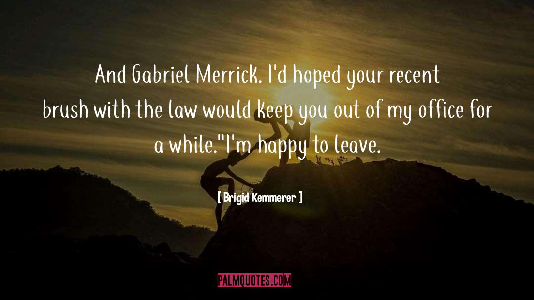 Gabriel quotes by Brigid Kemmerer