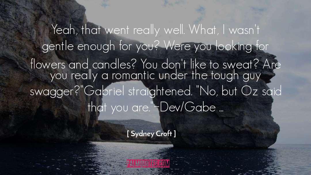 Gabriel quotes by Sydney Croft